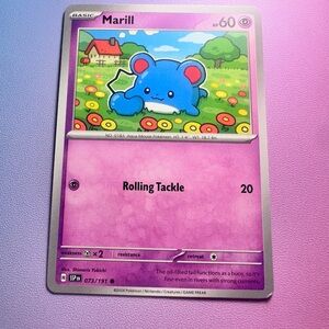 marill - 073/191 (common) — pokemon: surging sparks